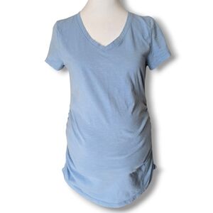a:glow Light Blur Maternity Short Sleeve Tee - Size Small
